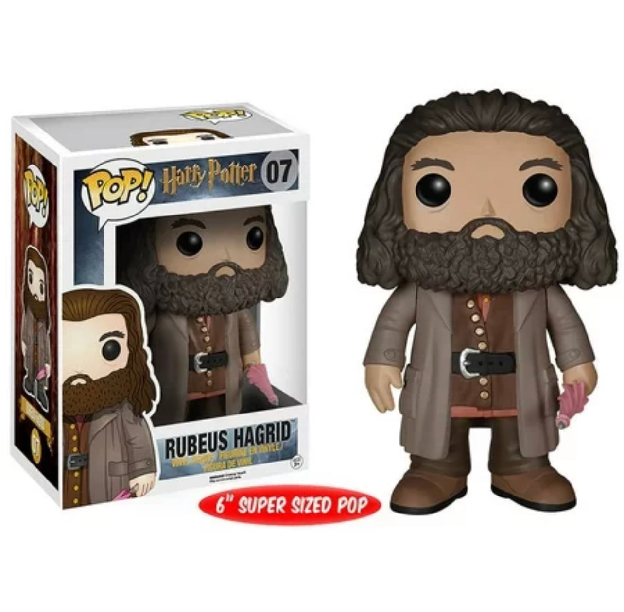 Funko Pop! Harry Potter Rubeus Hagrid 07 6-Inch Figure
