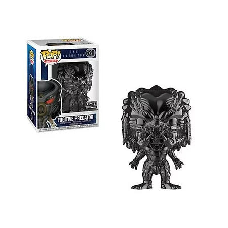 Funko POP! Movies: The Predator #620 - Fugitive Predator FYE + Protector (slight box ware)