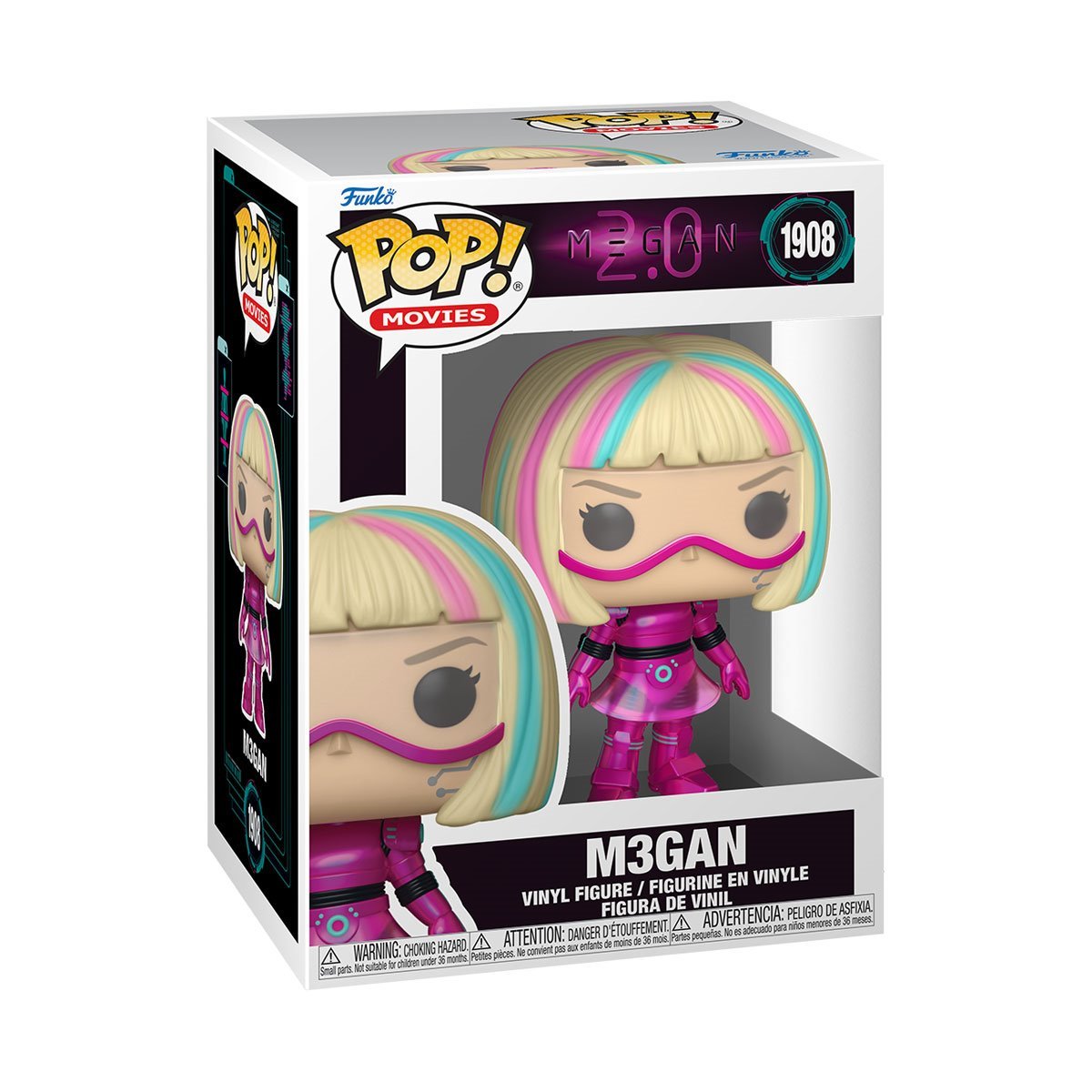 Funko Pop! Megan 2.0 - M3gan 1908 Figure + Pop Protector