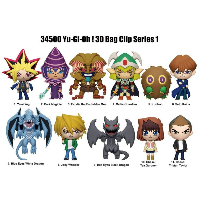 Yu-Gi-Oh! Series 1 Mystery 3D Foam Figural Bag Clip (One Variation Chosen at Random)