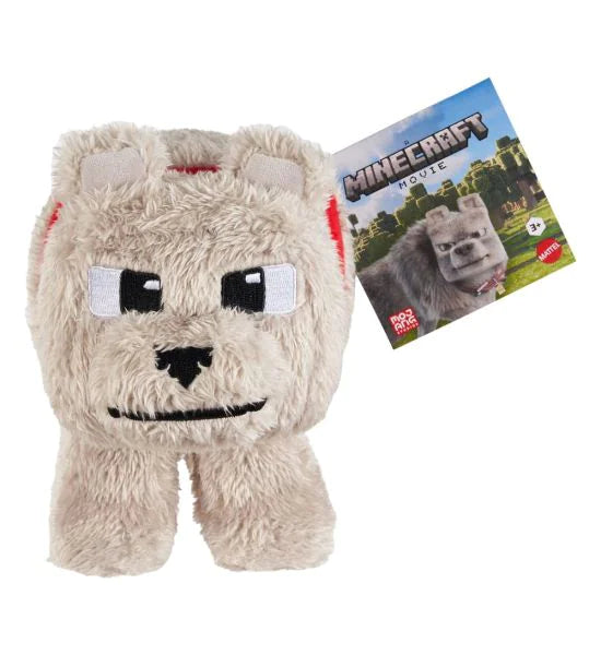 Mattel Minecraft Movie Dennis 8-Inch Plush