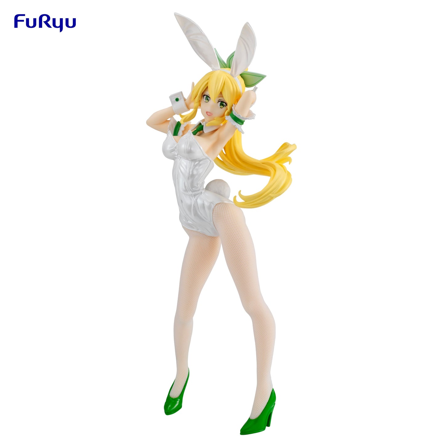 Sword Art Online - FuRyu BiCute Bunnies Statue Figure - Leafa White Pearl Color Ver. *New In Box*