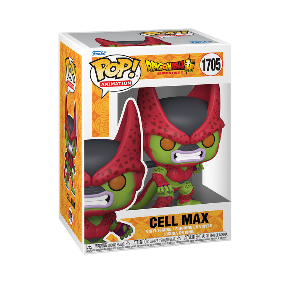 Funko Pop! Dragon Ball Super: Super Hero - Cell Max 1705 + Free Protector