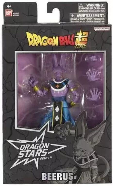 Dragon Ball Super - Dragon Stars Beerus 6 1/2-Inch Action Figure