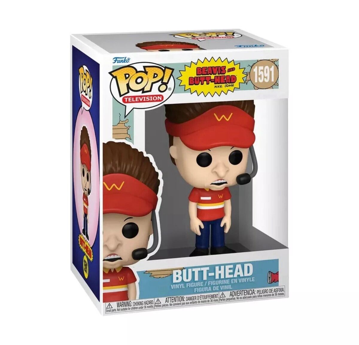 Funko Pop! Beavis and Butt-Head: Butt-Head 1591 + Free Protector