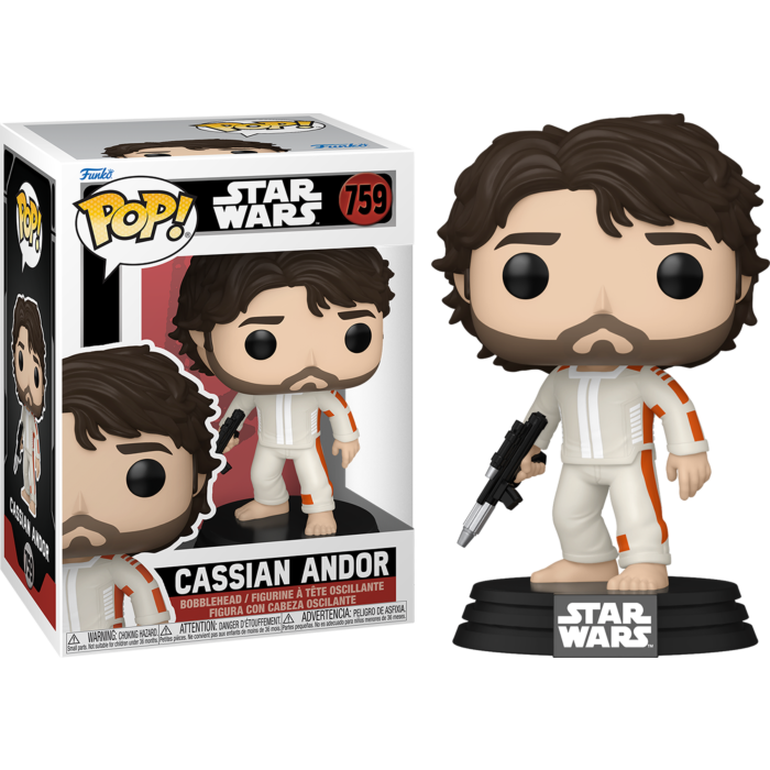 Funko Pop! Star Wars Cassian Andor 759 + Pop Protector