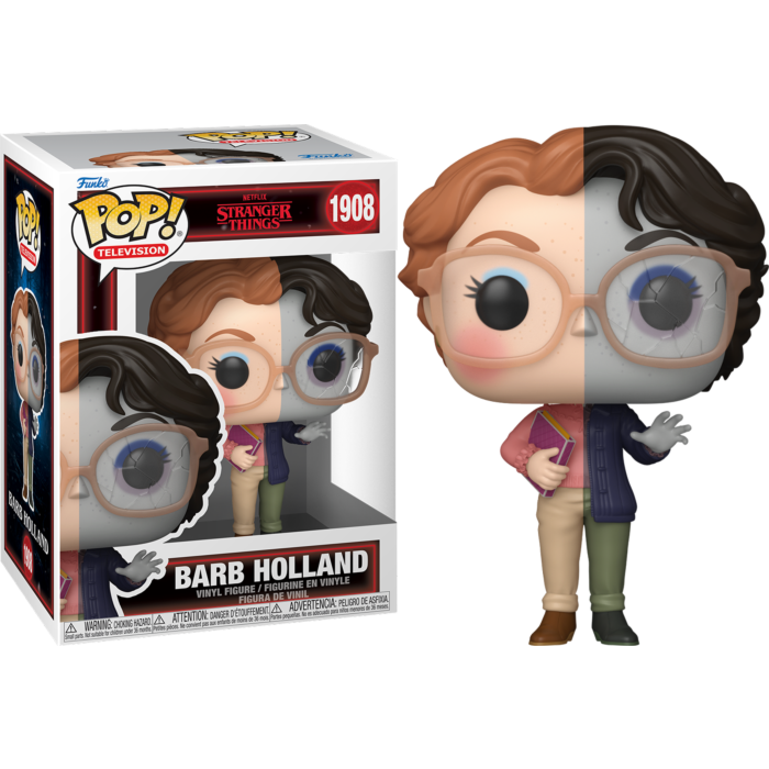 Funko Pop! Netflix Stranger Things 10th Anniversary - Barb Holland 1908 Figure + Pop Protector