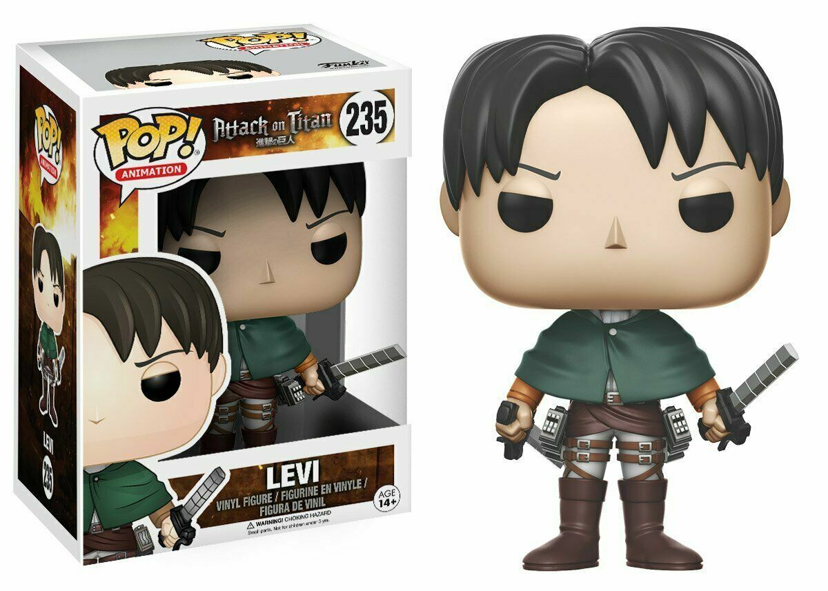 Funko Pop! Attack On Titan Levi Ackerman 235 + Protector (VAULTED)