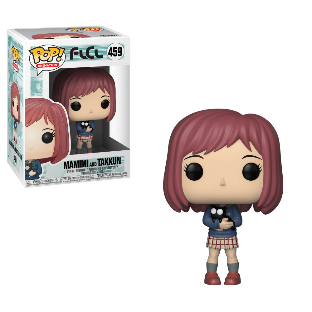 Funko Pop! FLCL : Mamimi and Takkun 459 + Pop Protector