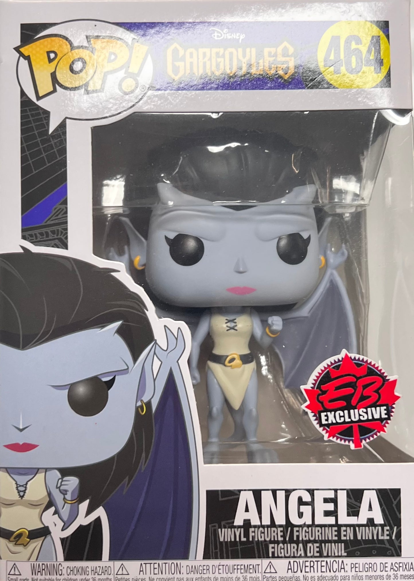 Funko Pop! Disney Gargoyles - Angela 464 EB Exclusive + Free Protector