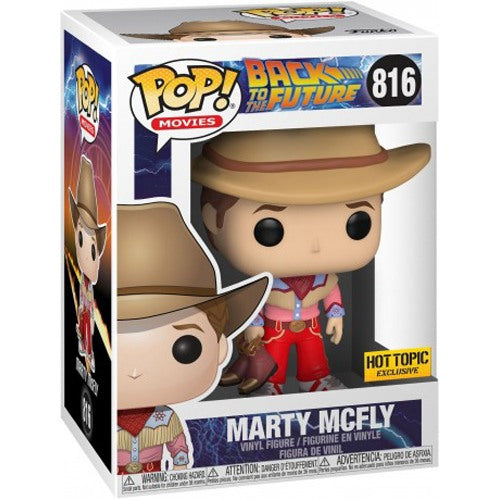 Funko POP! Marty McFly with cowboy hat (Back to the Future) #816