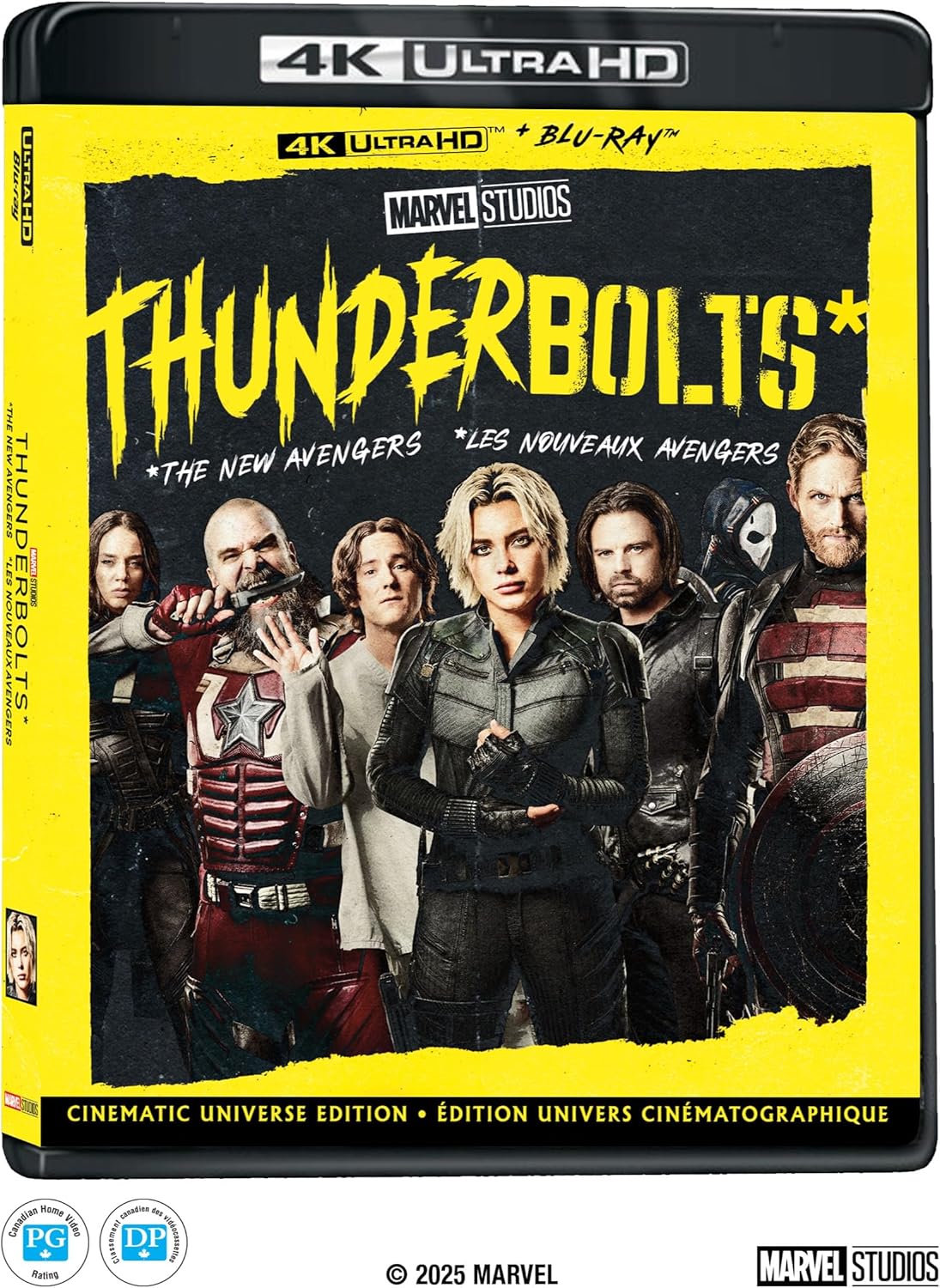 Thunderbolts (2025) – 4K Ultra HD + Blu-ray Combo (Brand New / Factory Sealed)