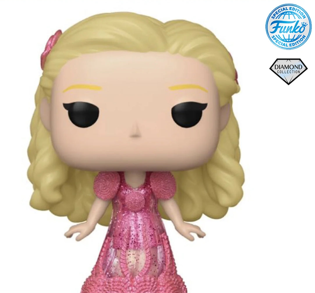Wicked Part 1 Glinda in Nightgown Funko Pop! Vinyl Figure #1699 Diamond Funko Special Edition Exclusive + Protector