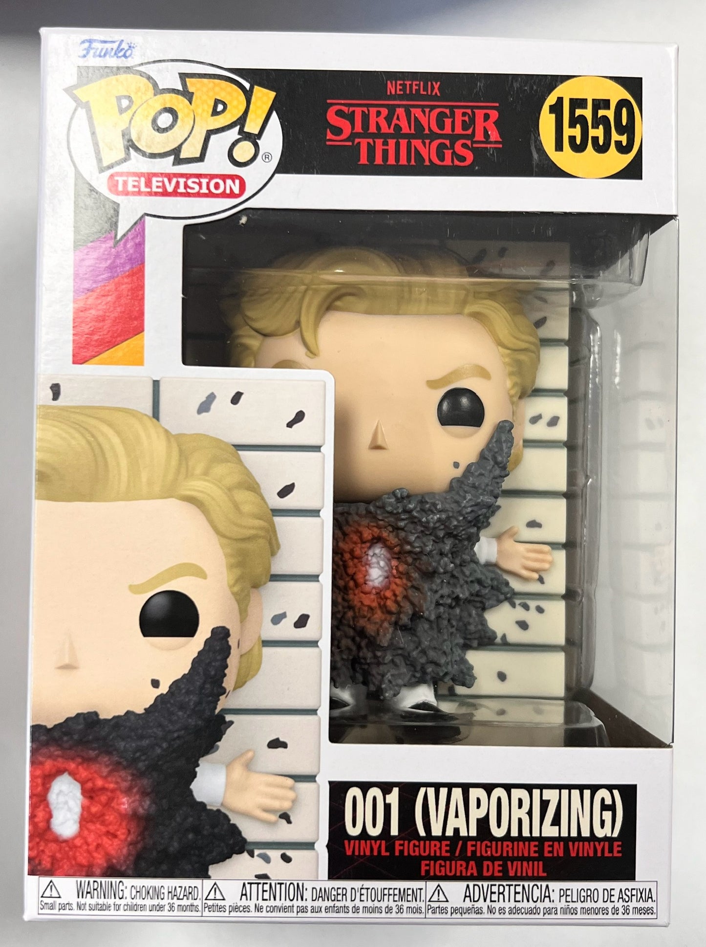 Funko Pop! Netflix Stranger Things - 001 (Vaporizing) 1559 + Free Protector