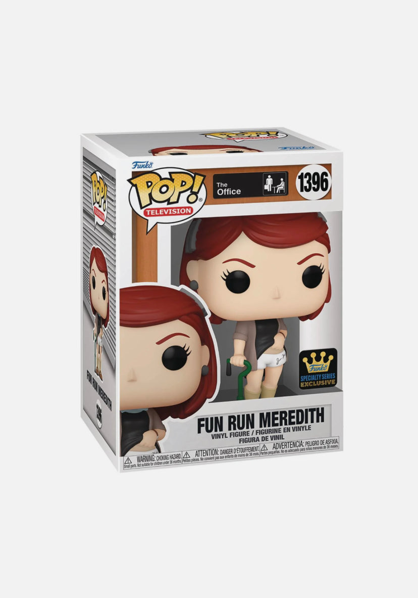 Funko Pop! The Office Fun Run Meredith 1396 + Free Protector