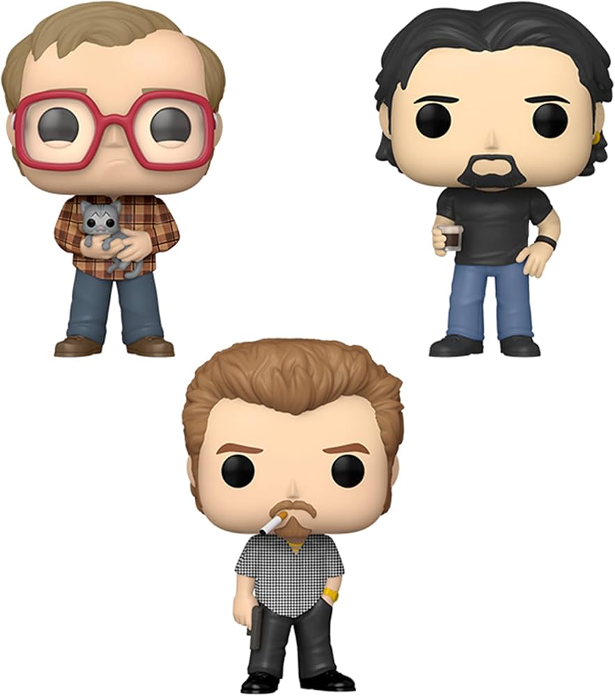 Funko Pop! Trailer Park Boys Bubbles 1323, Julian 1324, Ricky 1325 Complete Set