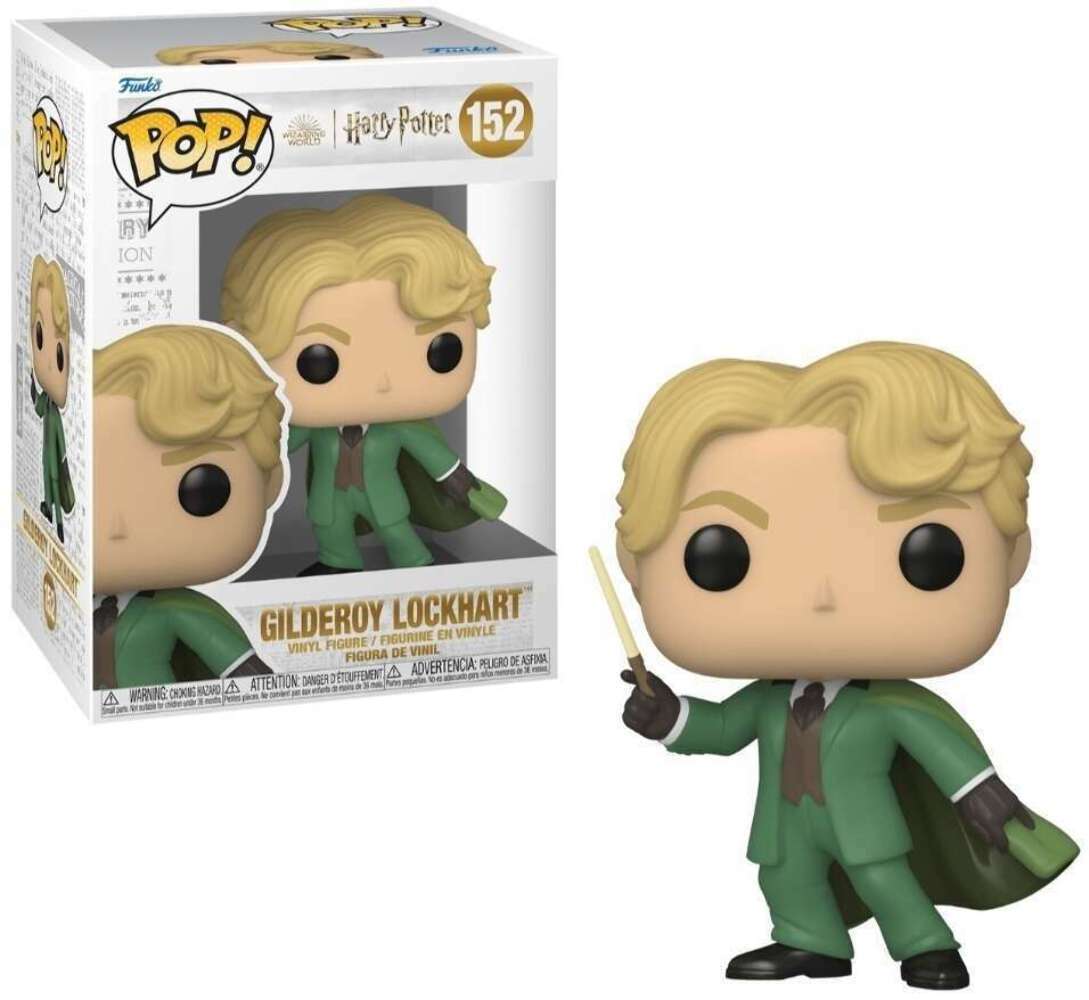 Funko Pop! Harry Potter Gilderoy Lockhart 152 + Pop Protector