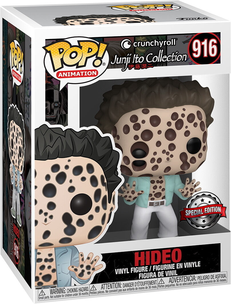 Funko Pop! Junji Ito Collection : Hideo 916 Special Edition Figure + Pop Protector