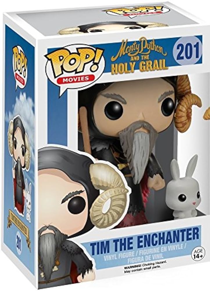 Funko POP! Movies: Monty Python and the Holy Grail #201 - Tim The Enchanter + Protector