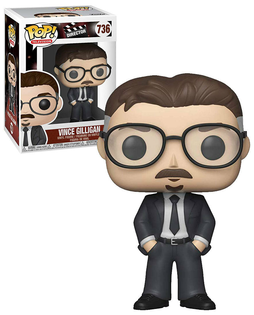 Funko Pop! Director Vince Gilligan 736 + Pop Protector
