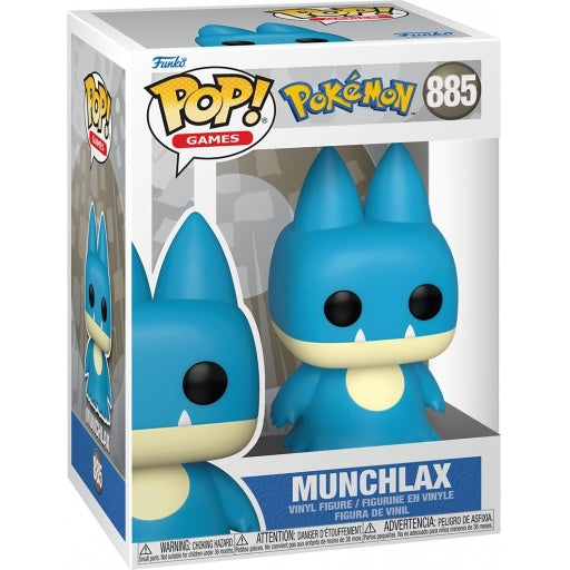 Funko POP! Games: Pokemon #885 - Munchlax + Protector!