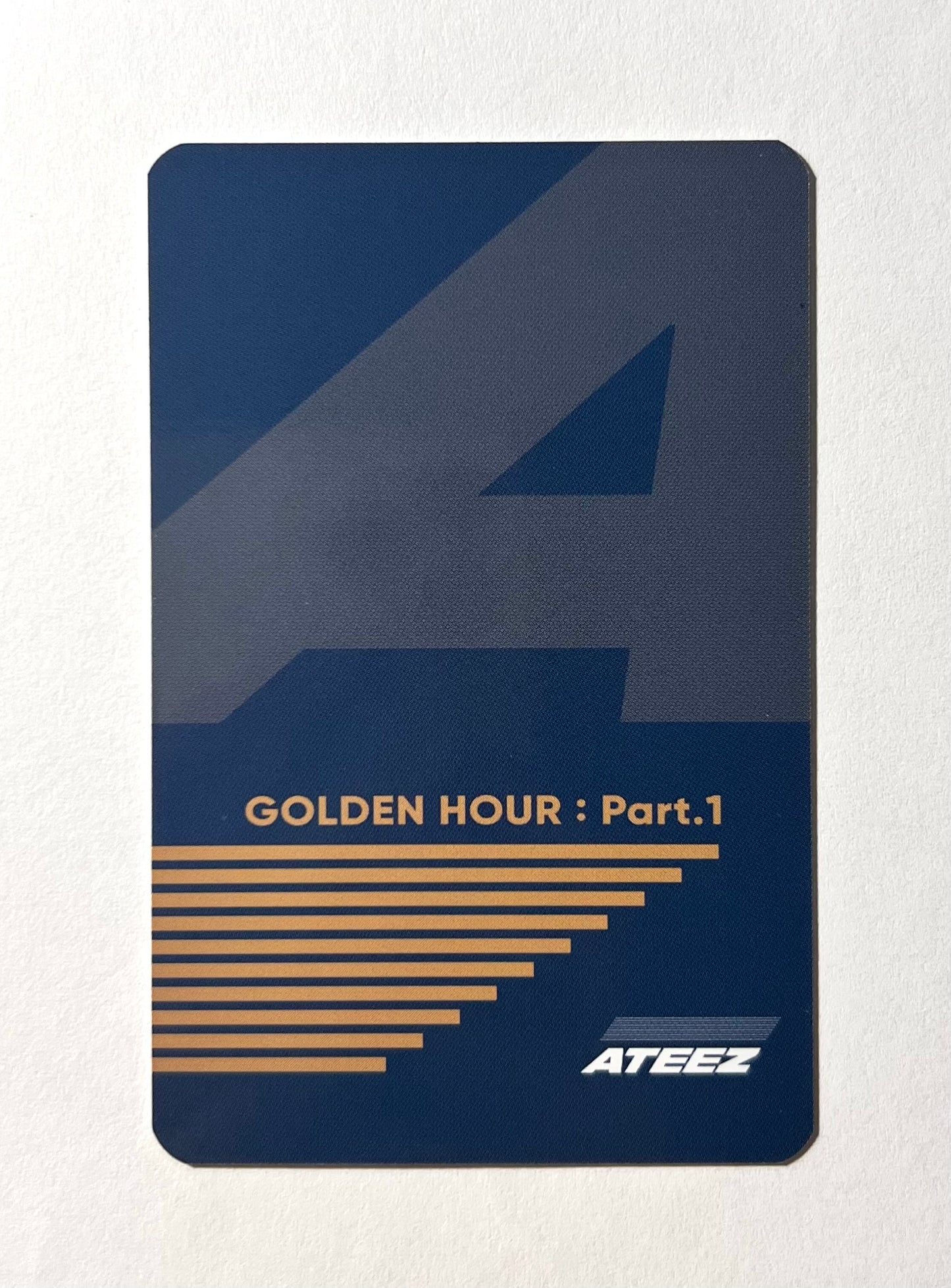 K-pop Ateez Golden Hour : Part. 1 Pop-Up Exhibition & Store Photo & Scratch Card A Set KIM HONGJOONG Official Photocard