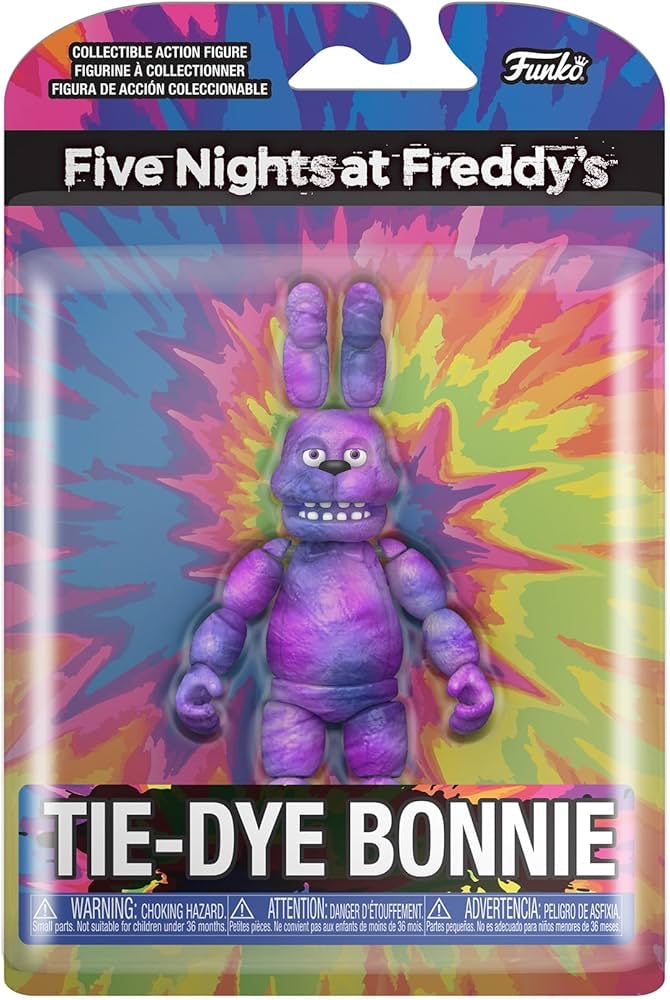 Funko! Five Nights At Freddy’s Tie-dye Bonnie Action Figure – Pop Topic