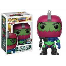 Funko Pop! Masters of the Universe - Trap Jaw 487 Specialty Series Exclusive Figure + Pop Protector
