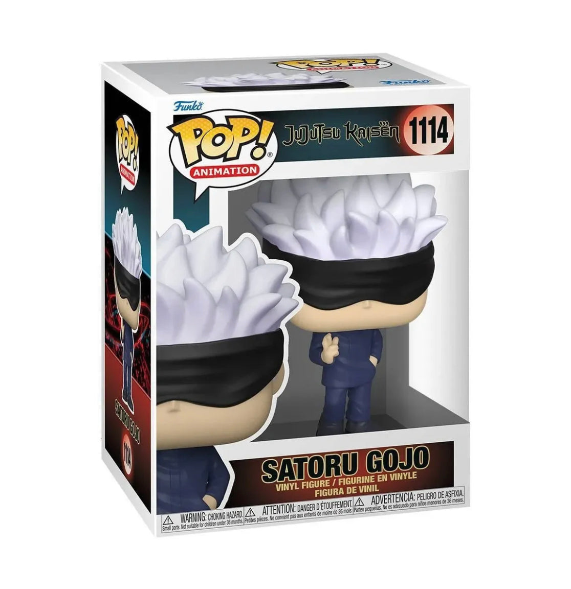 Funko Pop! Jujutsu Kaisen Satoru Gojo 1114 + Free Protector