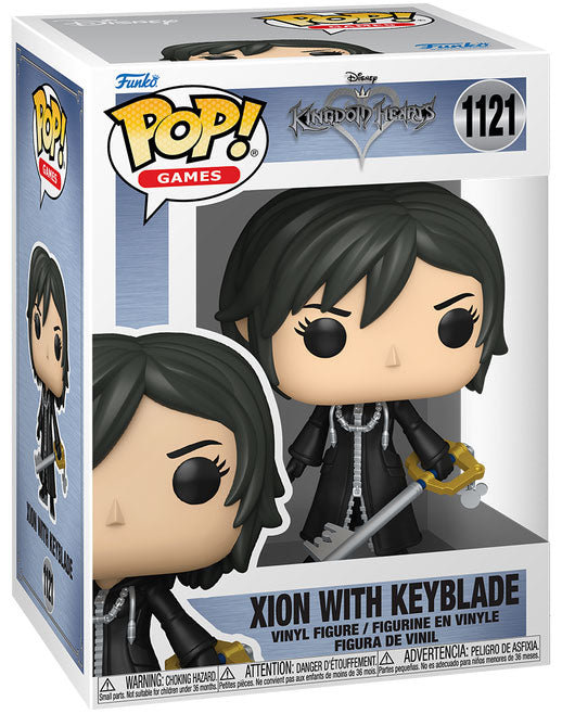 Funko Pop! Disney Kingdom Hearts - Xion with Keyblade 1121 Figure + Pop Protector
