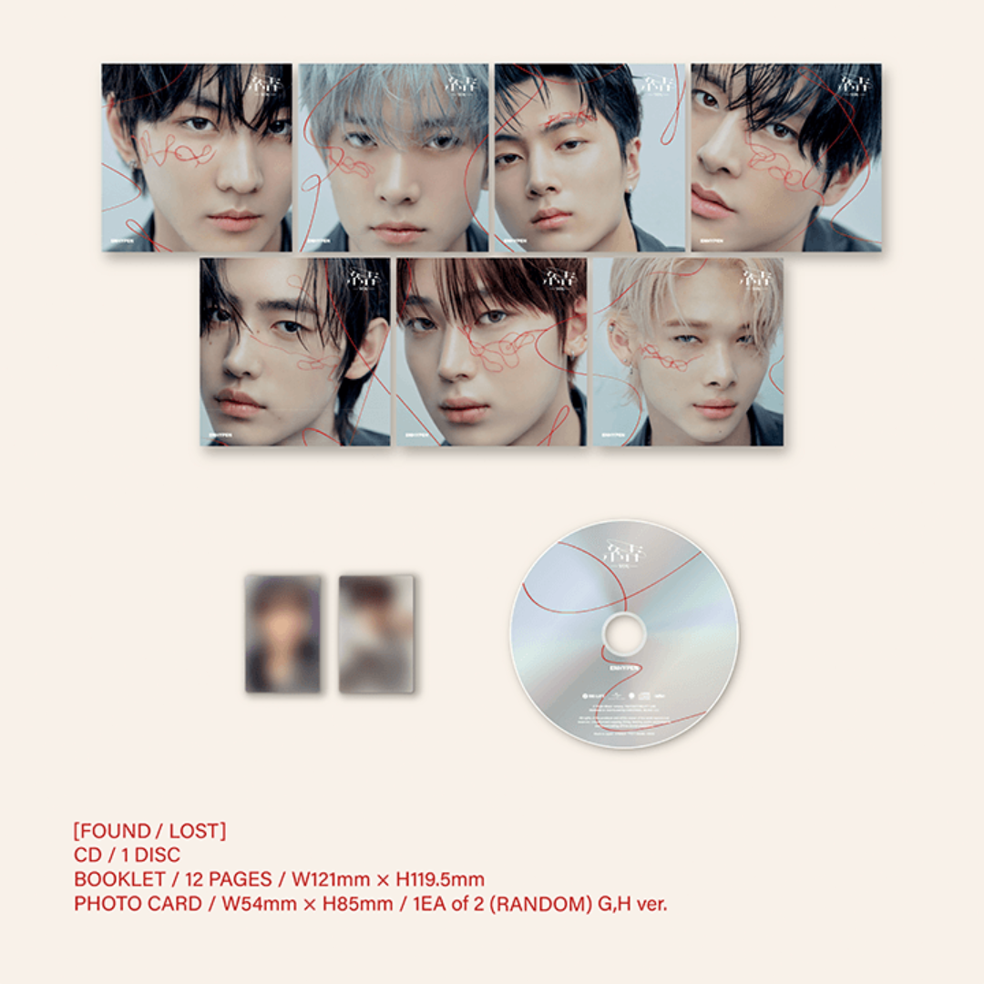 K-POP ENHYPEN - 『結 -YOU-』 (JAPANESE 3RD SINGLE) MEMBER NI-KI VERSION ALBUM