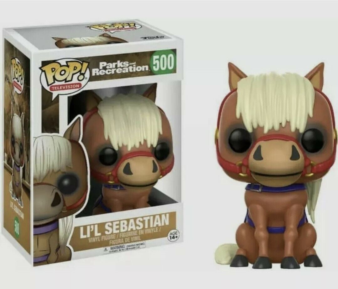 Funko Pop! Parks and Recreation Li’l Sebastian 500 (VAULTED) + Free Protector