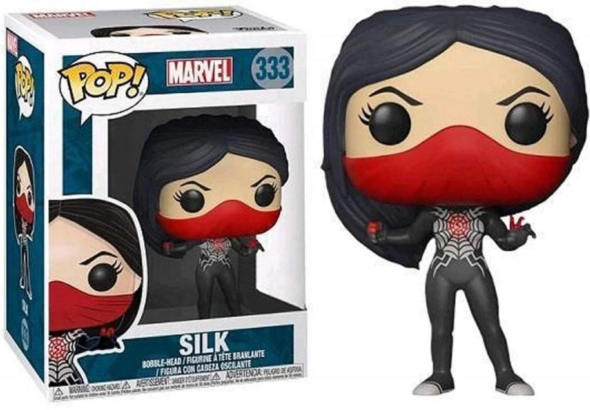 Funko Pop! Marvel Silk 333 (VAULTED) + Pop Protector