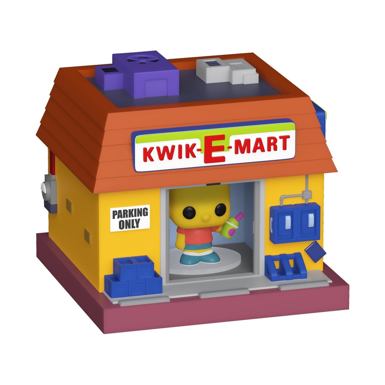 Funko Pop! Bitty Towns : Bart Simpson and Kwik-E-Mart