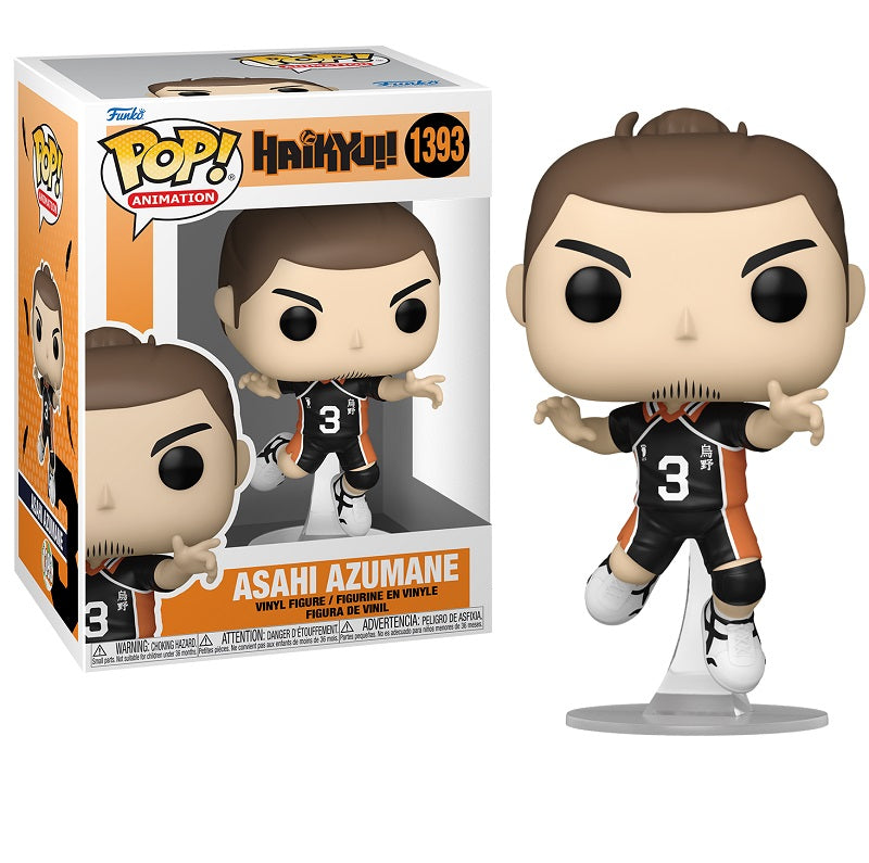 Funko Pop! Haikyu!! Asahi Azumane 1393 + Free Protector