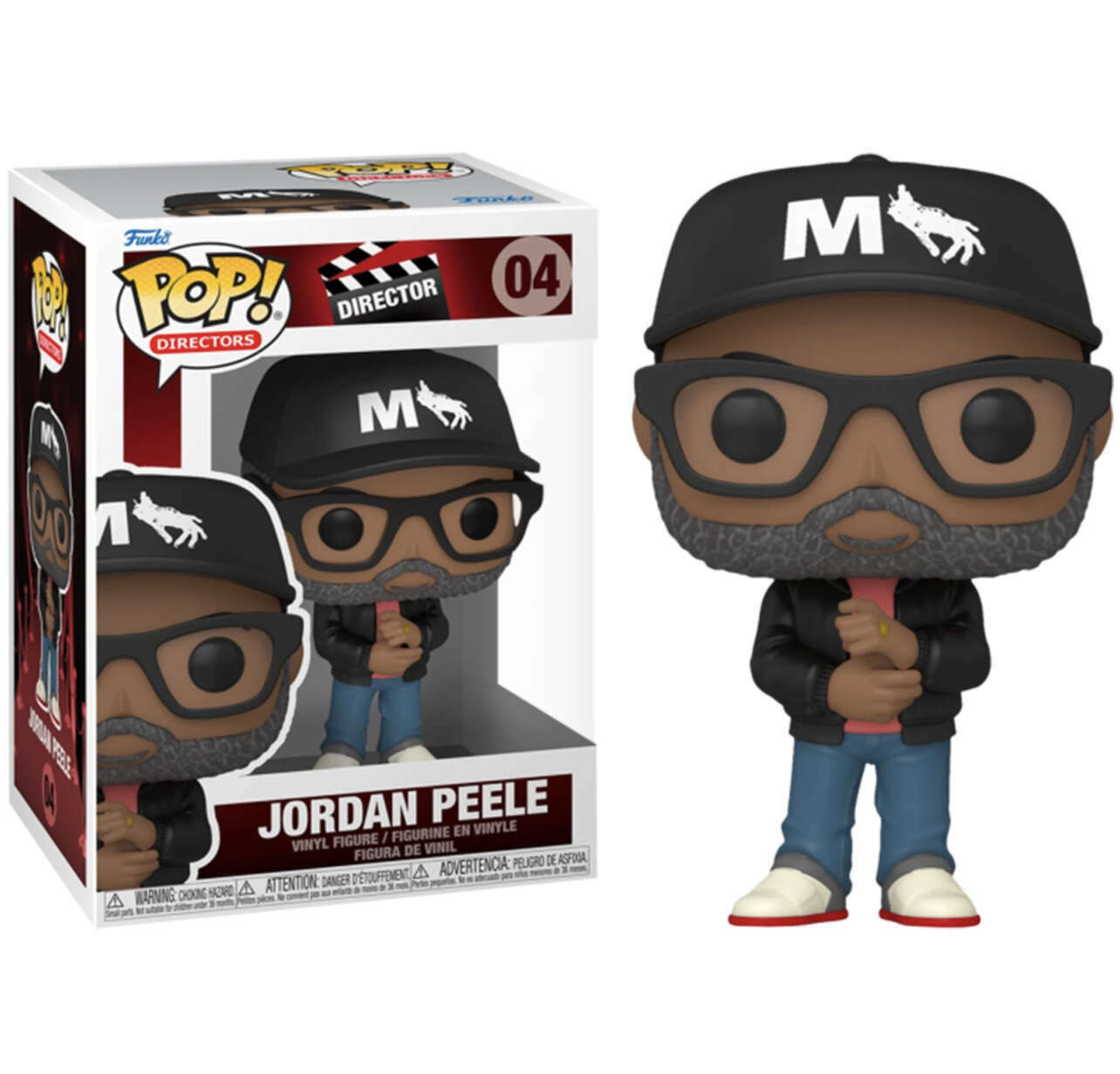 Funko Pop! Director Jordan Peele 04 + Pop Protector