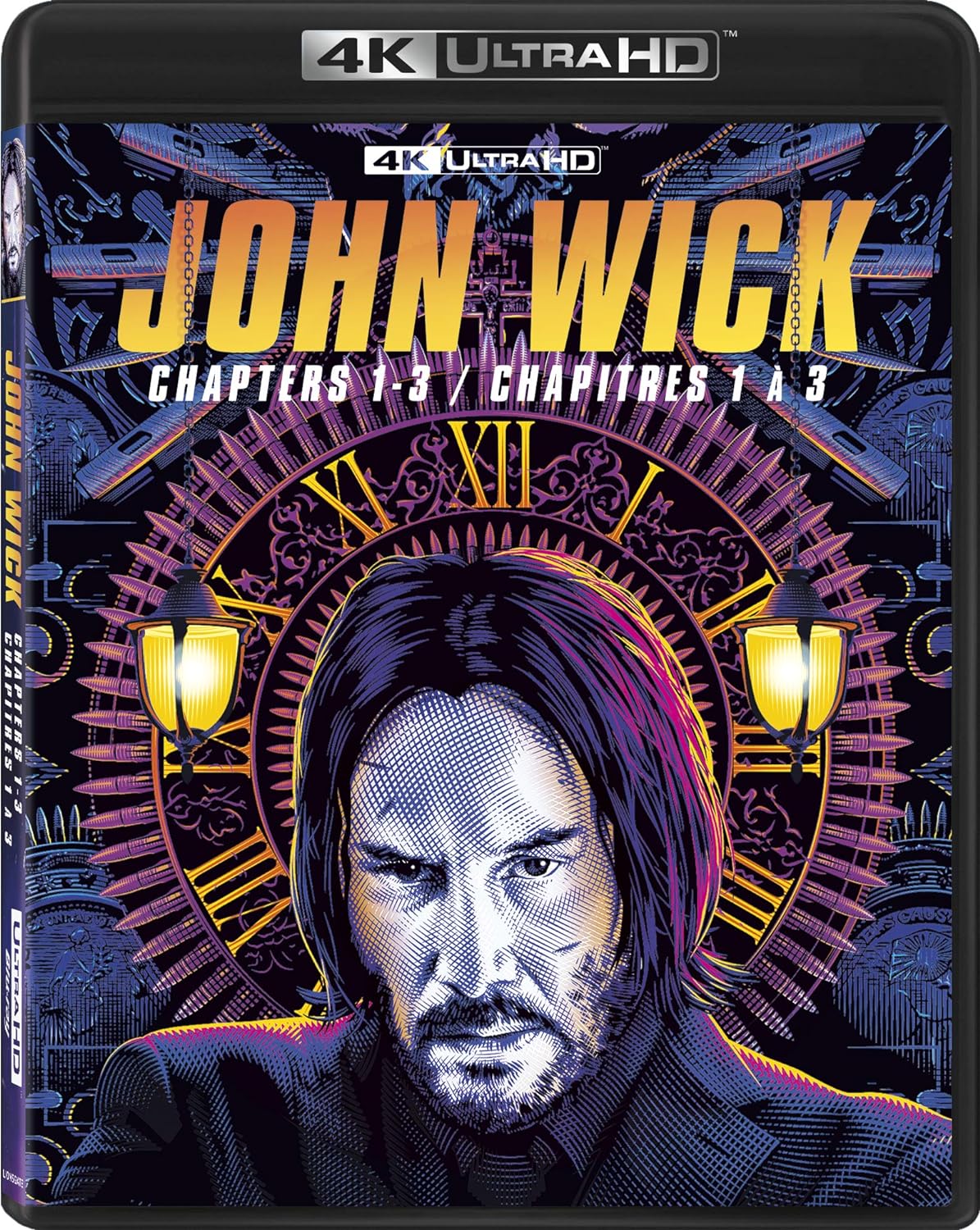 John Wick 1–3 (4K Ultra HD Collection) – Official Bilingual Canadian Release – Factory Sealed