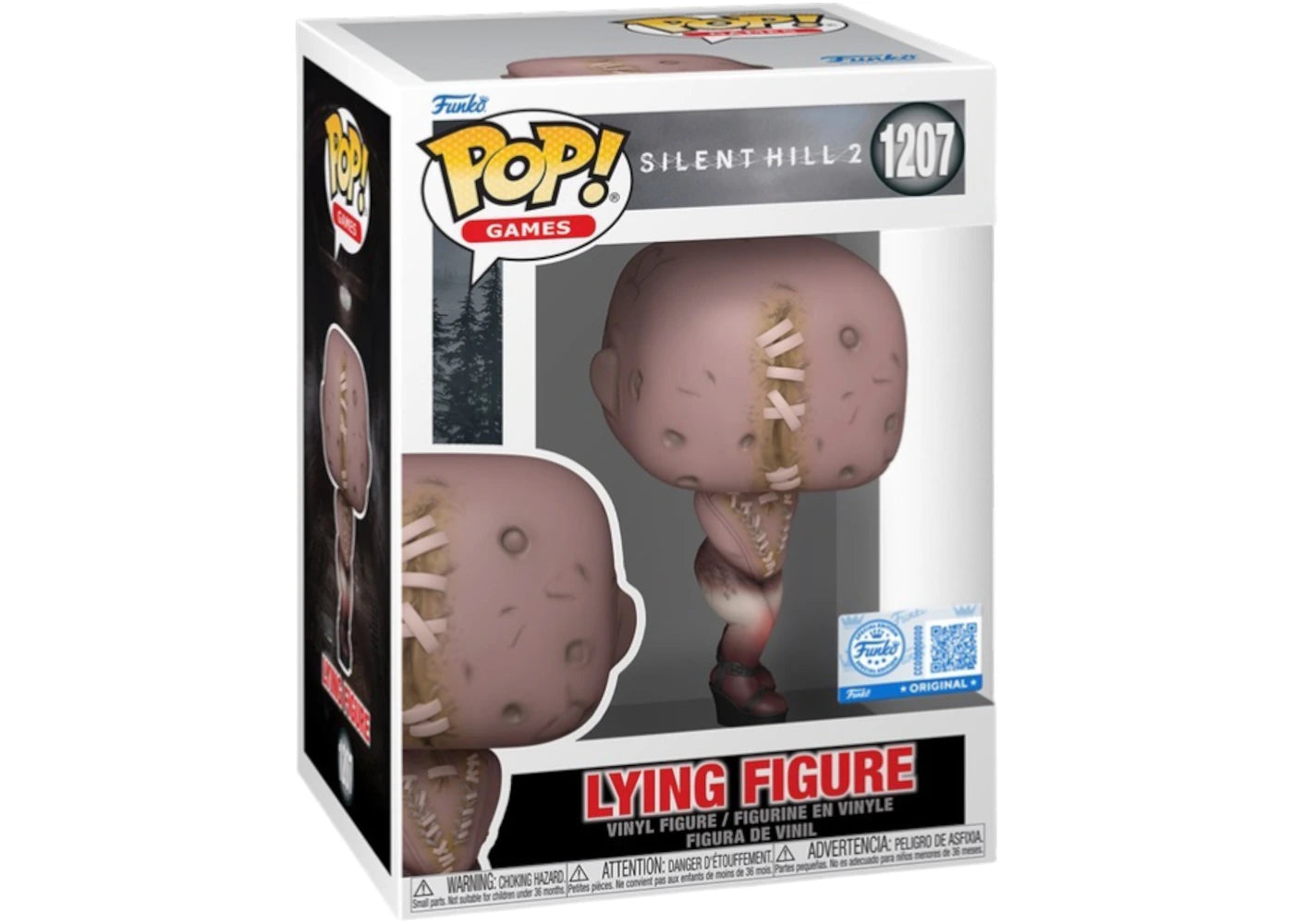 Funko Pop! Silent Hill 2 - Lying Figure 1207 Funko Special Edition Figure + Pop Protector