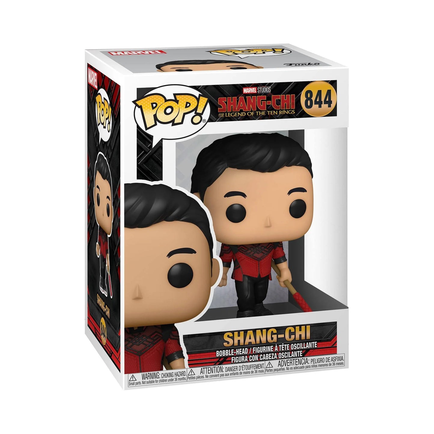 Funko Pop! Marvel Shang-Chi and the Legend of the Ten Rings : Shang-Chi 844 + Free Protector