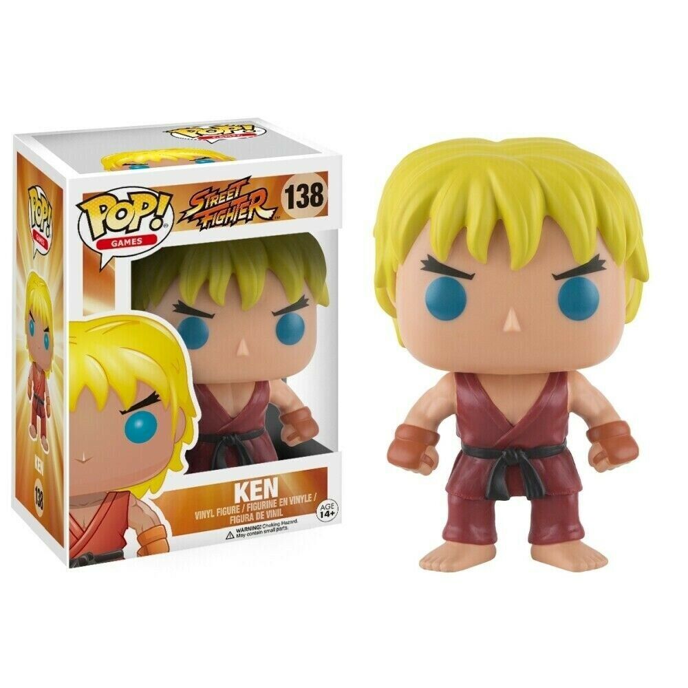 Funko Pop! Street Fighter : Ken 138 + Protector