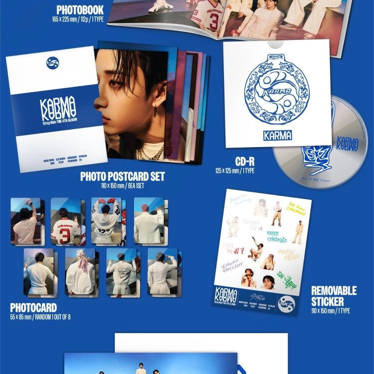 STRAY KIDS - The 4th Album : KARMA (2 VERSIONS)