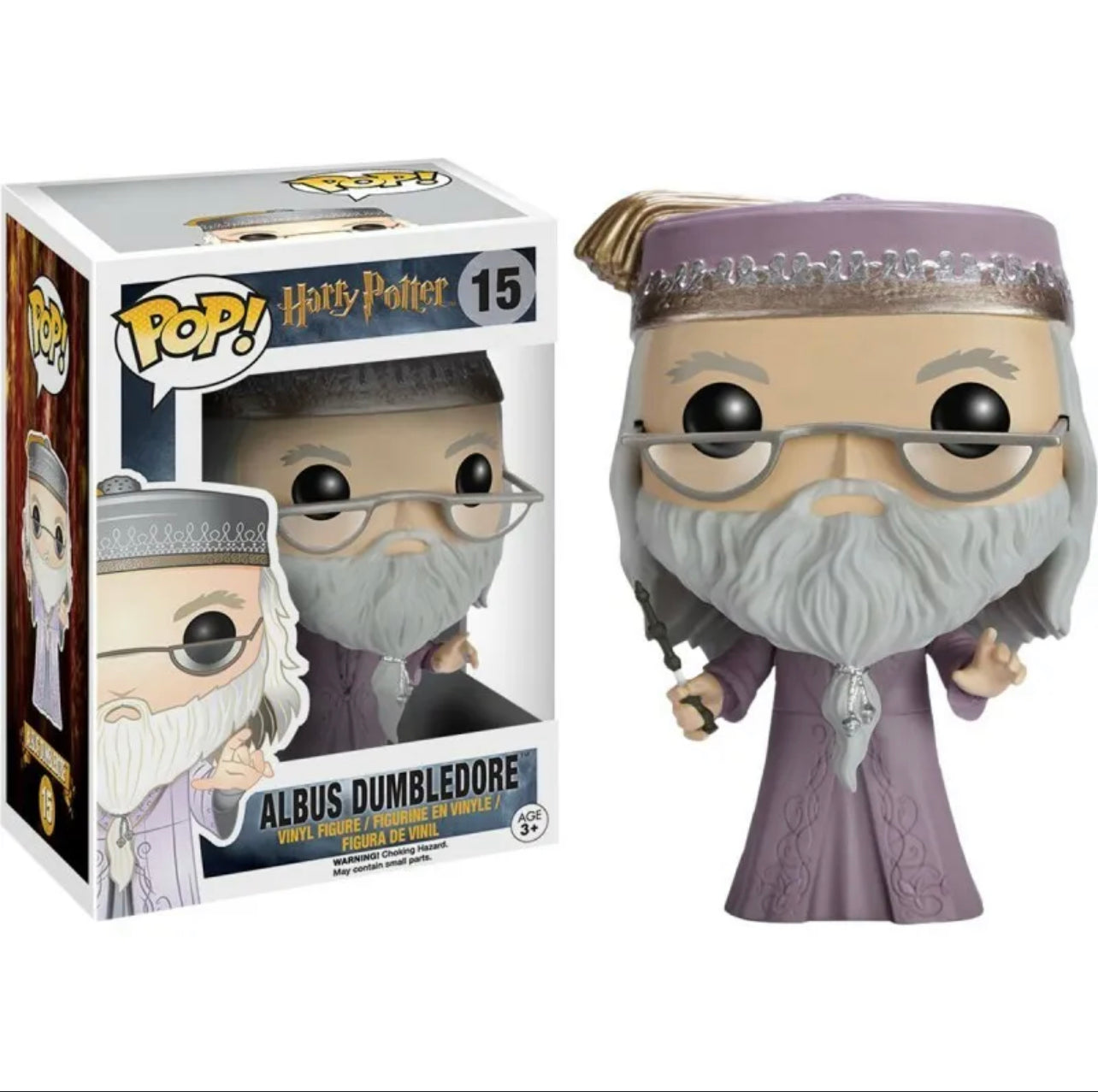 Funko Pop! Harry Potter Albus Dumbledore 15 + Free Protector