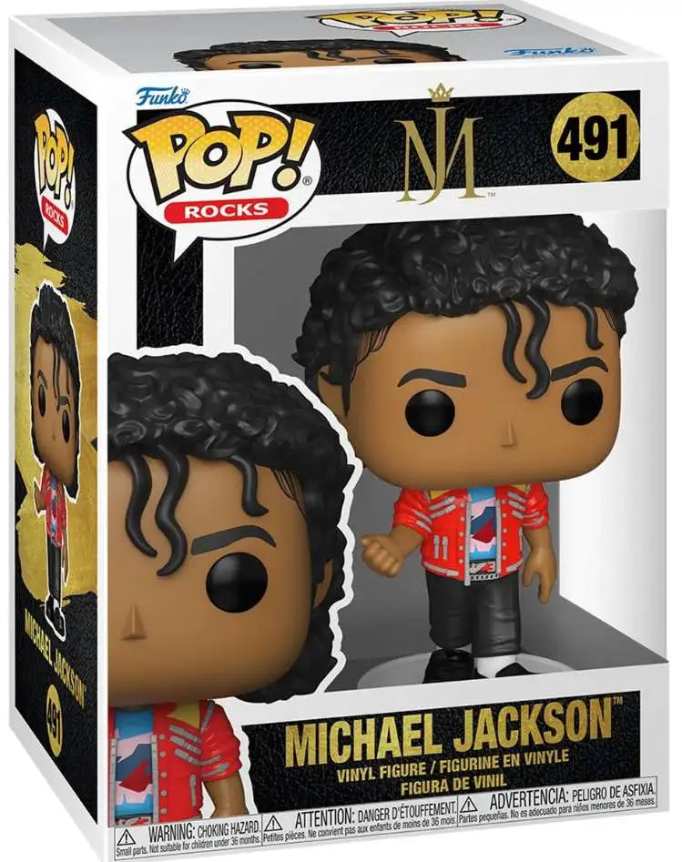 Funko Pop! Michael Jackson 491 Figure + Pop Protector