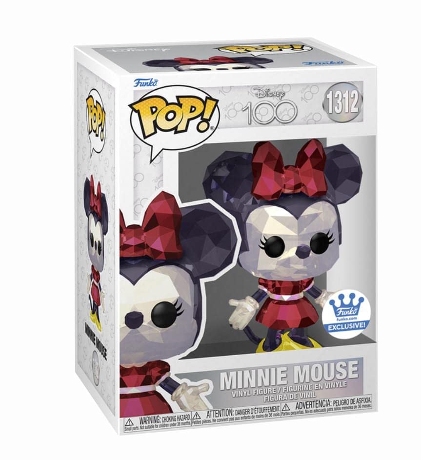 Funko Pop! Disney 100 Mickey Mouse 1312 Funko Exclusive + Free Protector