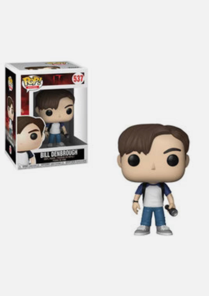 Funko Pop! IT Bill Denbrough 537 + Free Protector (VAULTED)