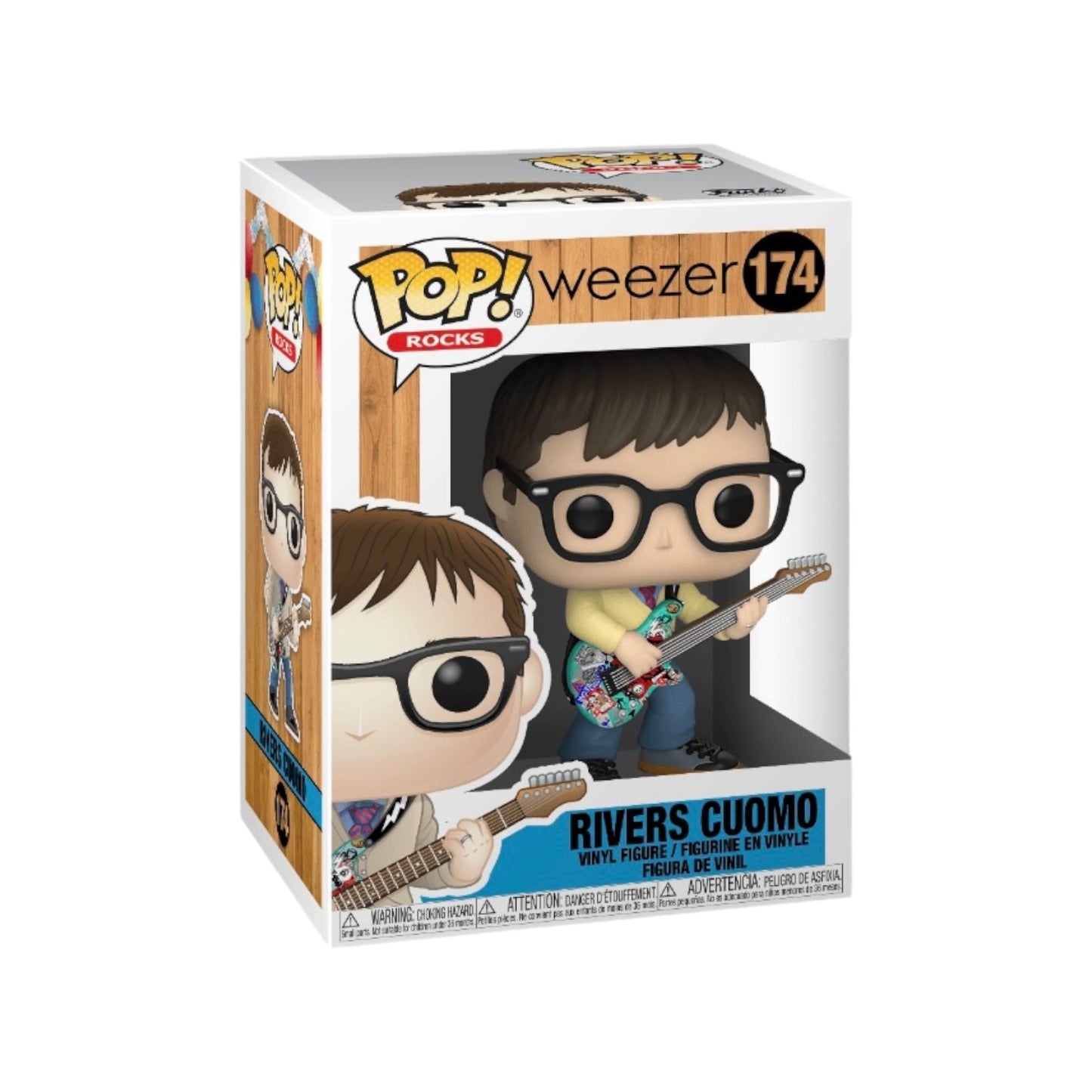 Funko Pop! Weezer: Rivers Cuomo 174 (VAULTED) + Free Protector