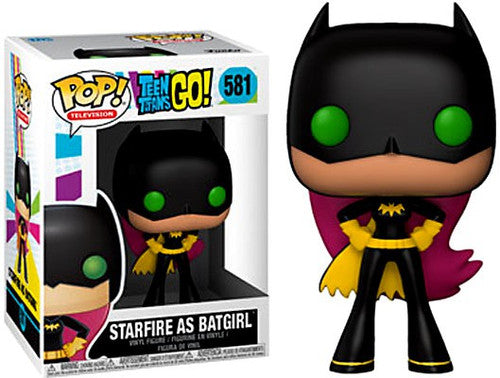 Funko Pop! Teen Titans Go! Star fire as Batgirl 581 + Free Protector