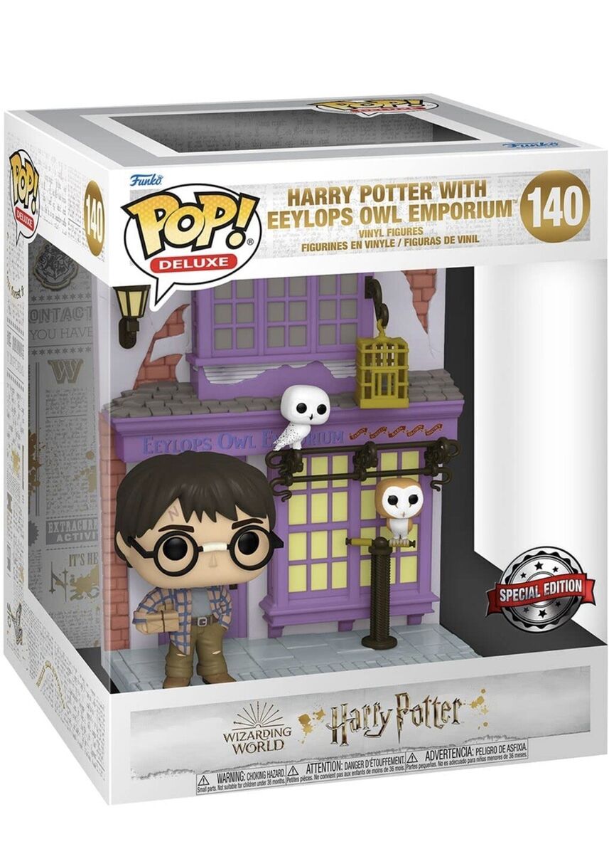 Funko Pop! Harry Potter with Eeylops Owl Emporium 140 Special Edition Deluxe Figure
