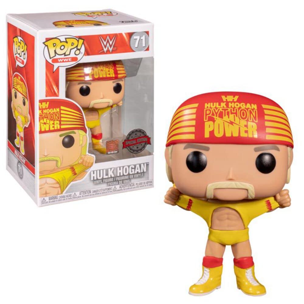 Funko Pop! WWE Hulk Hogan 71 Special Edition + Free Protector