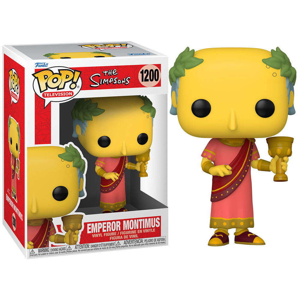Funko POP! Television : The Simpsons Emperor Montimus #1200 (box ware) + PROTECTOR!